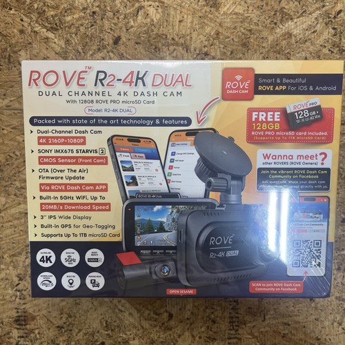 Rove dual channel 4k - rove, r2-4k
