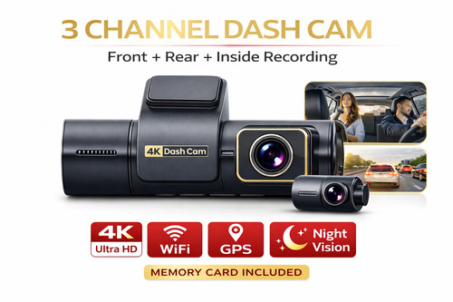 Channel dash cam wifi gps - channel,