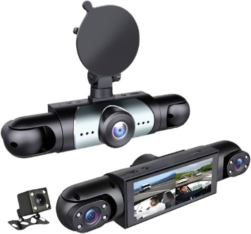 Channel dashcam 360 1080p - 4-channel, 360°